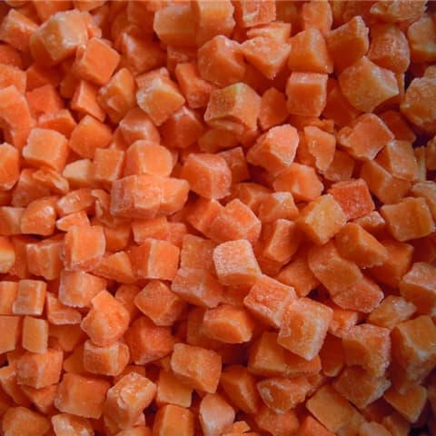 Frozen Carrot Dices 10mm